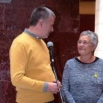 ERC Tarragona lliura el XIIè premi Montserrat Bertran a Núria Francino, agent cultural de la ciutat