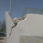 Uns brètols provoquen danys a les zones esportives de Torredembarra