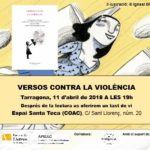 ‘Versos contra la violència’ arriba aquest dimecres a Tarragona