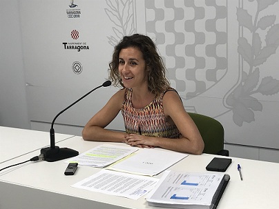 Laia Estrada, portaveu de la CUP Tarragona