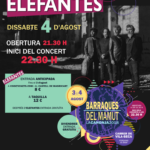 Últim dia del sorteig de cinc entrades dobles per al concert d’Elefantes a La Canonja