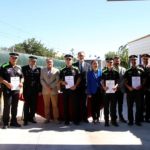 La Policia Local lliura felicitacions i medalles per celebrar el seu patró
