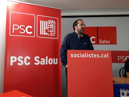 David González, candidat socialista a l'alcaldia de Salou