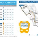L’Ajuntament de Cambrils amplia el servei especial d’autobús per anar al cementiri per Tot Sants