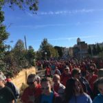 Més de 425 persones participen en la caminada per l’Anella Verda de la Canonja