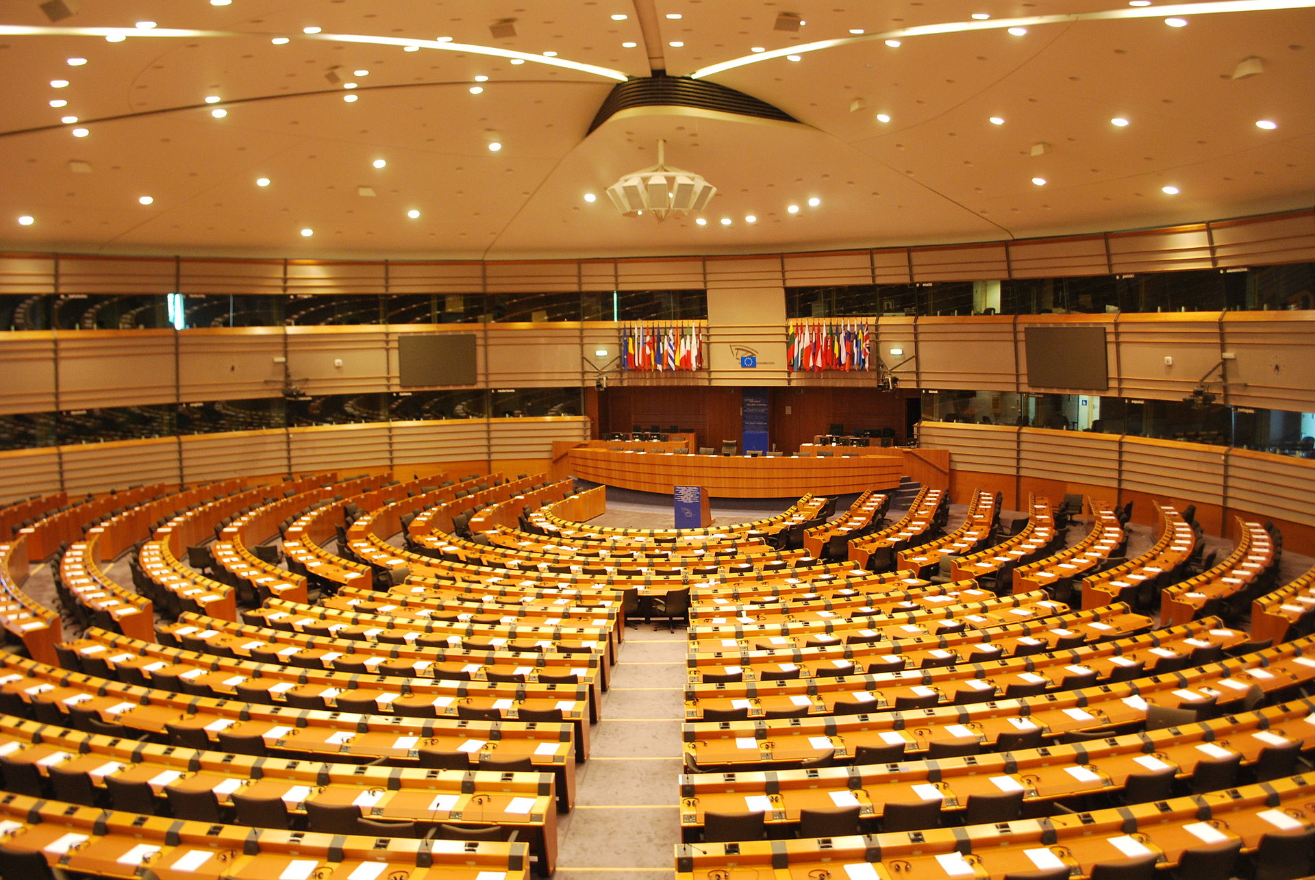 Imatge d'arxiu del Parlament Europeu a Brussel·les