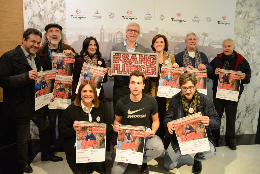 L'alcalde de Tarragona, amb els impulsors de la iniciativa