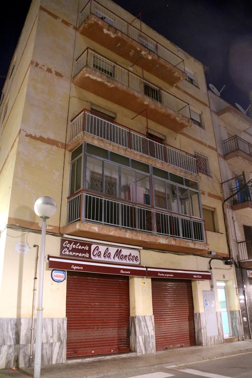 Pla general de l'edifici situat al número 27 del carrer Dotze de Bonavista, a Tarragona. Imatg