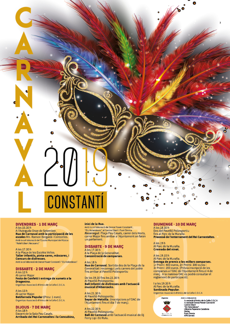Cartell del Carnaval de Constantí