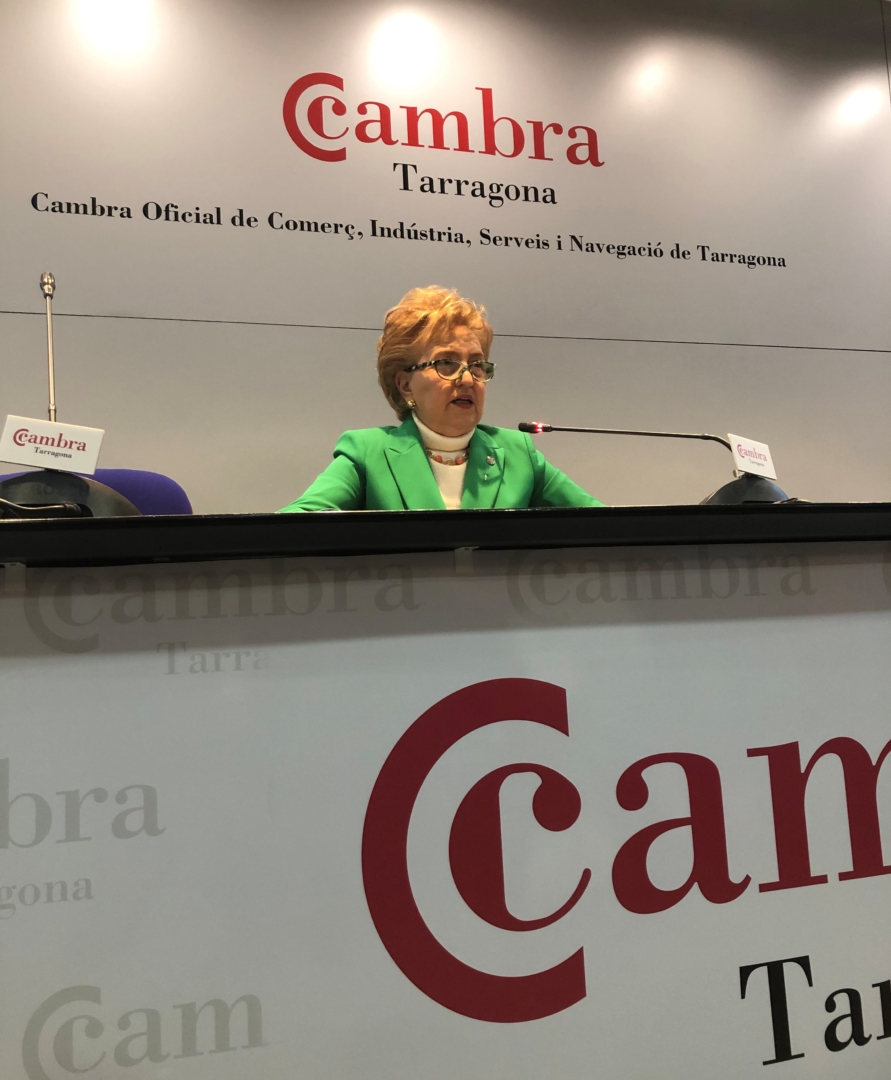 Laura Roige, presidenta de la Cambra de Tarragona