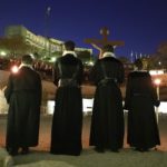 El viacrucis a l’amfiteatre inicia els actes de la beatificació de Marià Mullerat