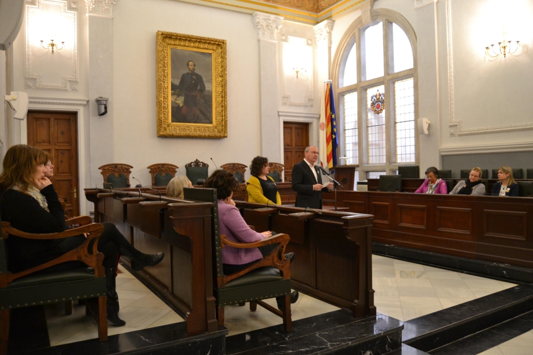 L'acte ha estat presidit per l'alcalde de Reus, Carles Pellicer, i presentat per la regidora de Participació, Ciutadania i Transparència
