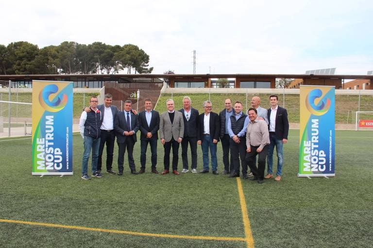 Aquest migdia l’alcalde Pere Granados ha assistit a la presentació oficial dels campionats Mare Nostrum Cup de Setmana santa de futbol, bàsquet i futsal
