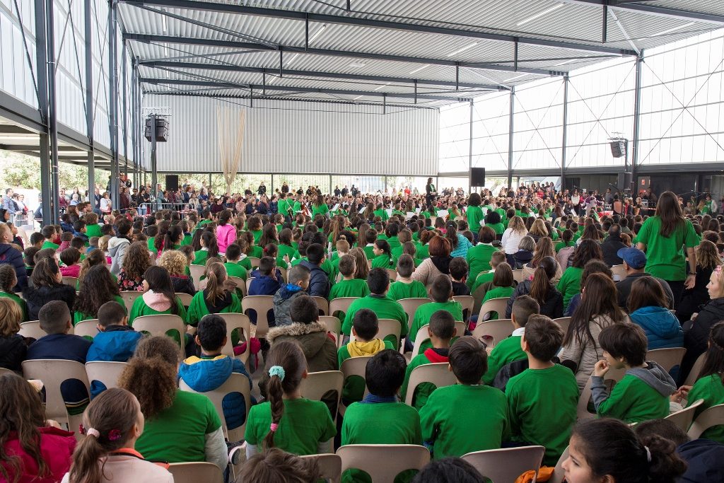Enguany ha tingut lloc a la Pista exterior del Pavelló Municipal d’Esports i ha aplegat a gairebé 900 alumnes de 2n, 3r i 4t curs