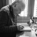 El club de lectura de l’ICAT visita al poeta i arquitecte Joan Margarit