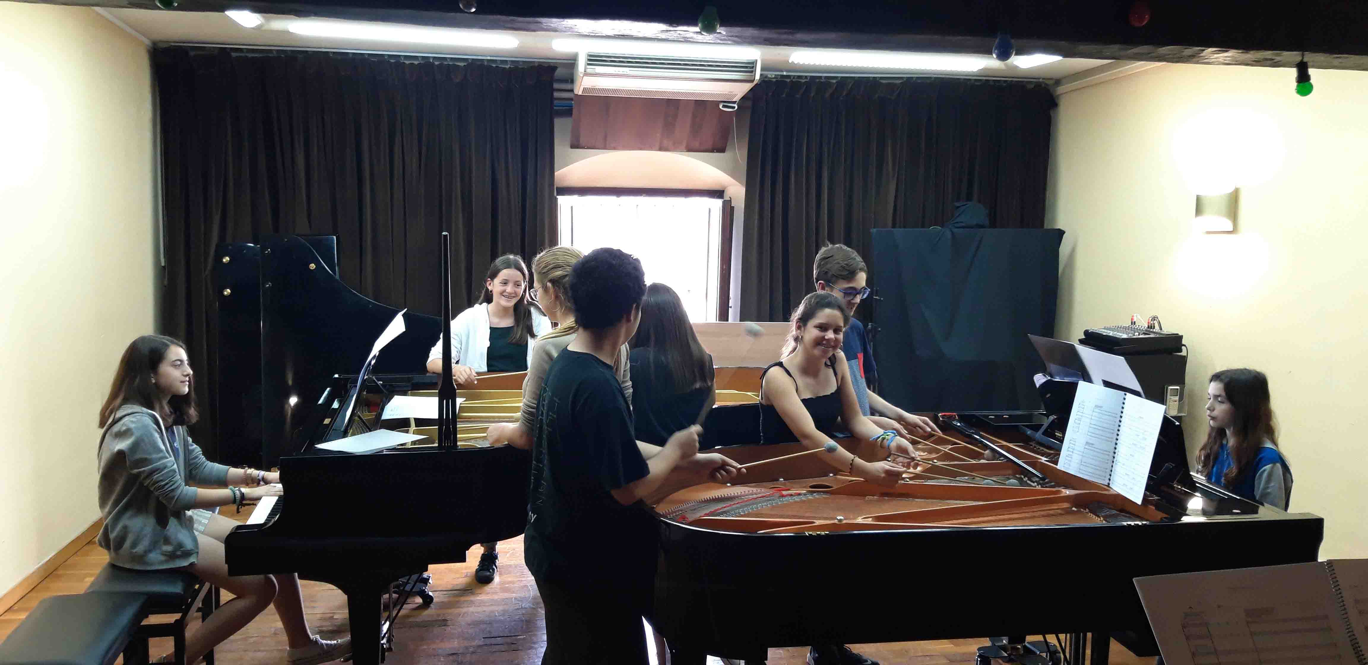 El concert anirà a càrrec dels alumnes de piano de segon curs de Grau Professional