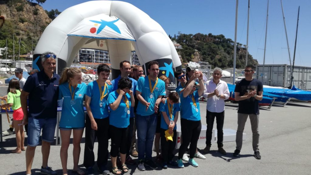  L’equip de vela accessible del Club Nàutic Cambrils guanya el Subcampionat de Catalunya Special Olympics a Blanes