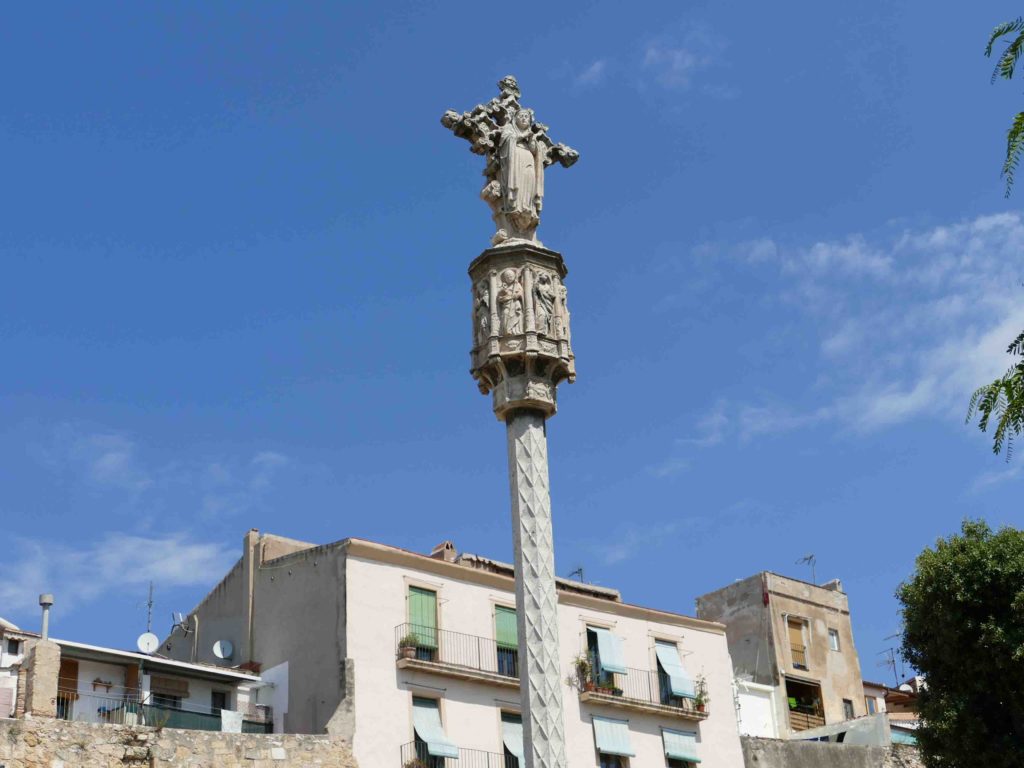 Fotografia de la creu de terme de Sant Antoni 