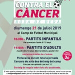 Roda de Berà celebrarà la tretzena edició de ‘Futbol contra el càncer’