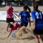 El futbol platja femení i juvenil català se citen a Torredembarra