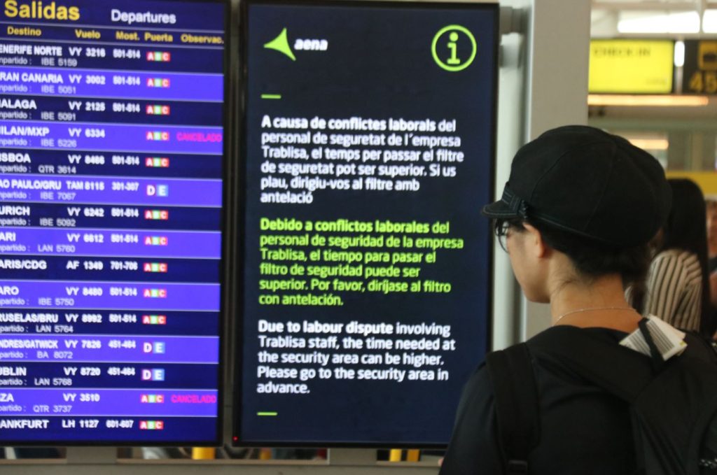 A l'aeròdrom de Girona-Costa Brava i al de Reus tots els avions han sortit amb normalitat