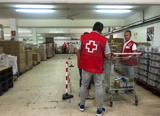 En les dues fases del Programa 2019 d’Ajuda Alimentària, Creu Roja al Camp de Tarragona i les Terres de l’Ebre beneficia a més de 22.000 persones.
