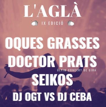 Se celebrarà aquest dissabte 23 de novembre al pavelló esportiu, amb Oques Grasses, Doctor Prats i Seikos com a protagonistes