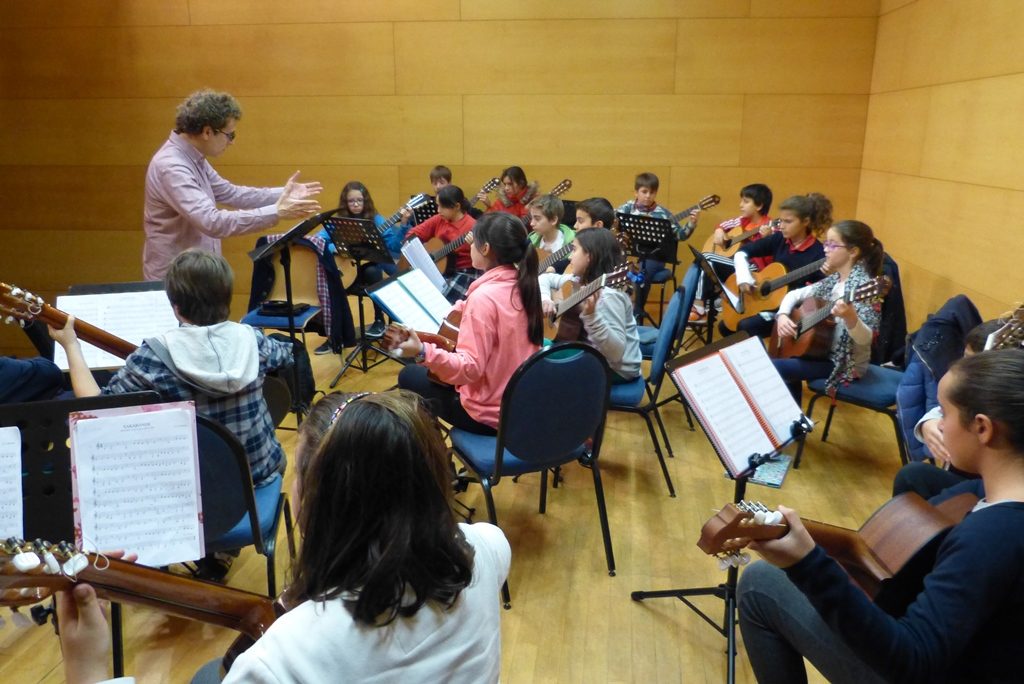 Foto del concert d'alumnes de Vila-seca