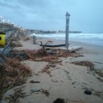 El temporal s’acarnissa amb el litoral i ‘esborra’ les platges