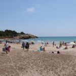 Afluència desigual a les platges de Tarragona en el primer cap de setmana en fase 2