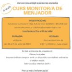 Curs gratuït en línia de monitor/a de menjador per a persones aturades a Torredembarra
