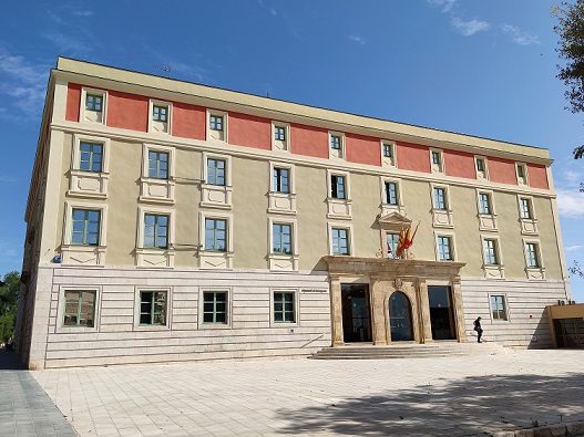 Pla general de l'edifici de la Diputació de Tarragona. Foto d'arxiu