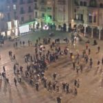 Manifestació a Reus contra el toc de queda
