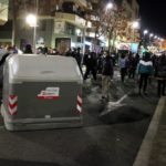 Tercera nit de mobilitzacions a Tarragona per demanar la llibertat de Pablo Hasél