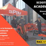 Spin organitza una jornada de formació de conducció de patinets elèctrics a Tarragona
