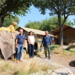 La Directora General de Turisme de Catalunya, Marta Domènech, visita el Camping & Resort Sangulí Salou