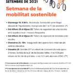 Constantí participarà de la Setmana Europea de la Mobilitat Sostenible
