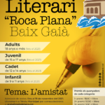 L’Ajuntament de Roda posa en marxa el IXè concurs literari ‘Roca Plana’