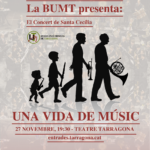 La BUMT omple el buit del 2020 presentant ‘Una vida de músic’ per Santa Cecília 