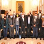 Visita institucional a Reus dels presidents de les cambres de comerç de Catalunya