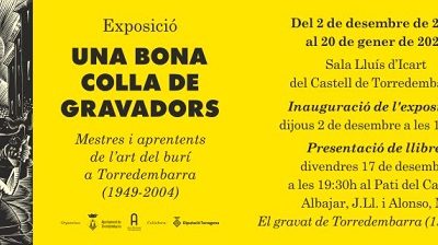 La Regidoria de Cultura presenta divendres el llibre ‘El gravat de Torredembarra (1949-2004)’