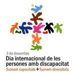 Acte reivindicatiu i festiu als Jardins del Camp de Mart amb motiu del Dia Internacional de les Persones amb Discapacitat