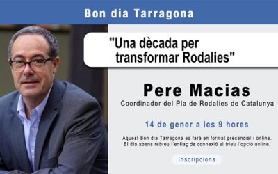 Pere Macias, ponent al primer Bon dia Tarragona de l’any 