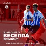 Acord amb el RCD Espanyol per a la cessió al Nàstic del davanter colombià Becerra