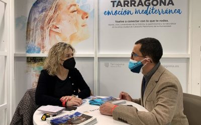 Tarragona viu una intensa jornada de promoció turística en el primer dia a FITUR 2022