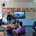 Un capità de Proactiva Open Arms explica la seva experiència a les escoles de Cambrils