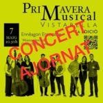 El concert d’Enneàgon Ensemble a la Primavera Musical de Vistabella, ajornat