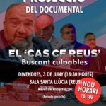 Aquest divendres (18:30 hores) es projecta ‘El Cas CF Reus-Buscant culpables’ a la Sala Santa Llúcia