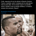 Els Xiquets de Reus perden un casteller de soca-arrel, Reymin Jiménez Franco