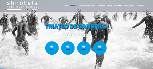 Prop de 400 atletes participaran a la novena edició del Triatló de Cambrils